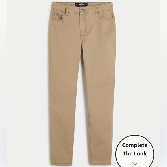 Hollister tan super skinny khaki jeans - Picture 5 of 6